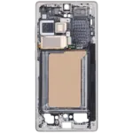 Carcasa Mijloc Samsung Galaxy S25 Ultra (Titanium White Silver) - imagine 4