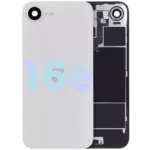 Carcasa Spate iPhone 16e Original (White) - imagine 3