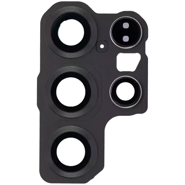Geam Camera Spate Cu Rama Samsung Galaxy S25 Ultra 5G (Titanium Jet Black)