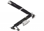 Cablu Flex Port Incarcare Cu Placa iPhone 16 Plus AMPlus (White) - imagine 4