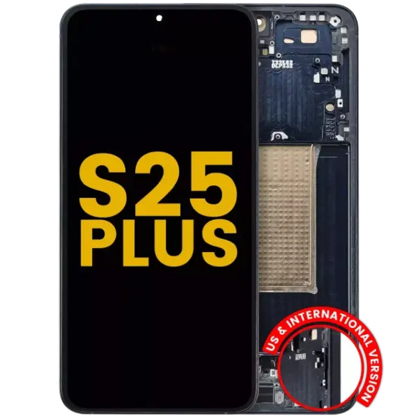 Display cu Rama Samsung Galaxy S25 Plus 5G Refurbished (Blue Black)