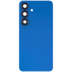 Capac Spate Sticla Samsung Galaxy S25 5G AMPlus (No Logo) (Navy) - imagine 3
