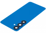 Capac Spate Sticla Samsung Galaxy S25 5G AMPlus (No Logo) (Navy) - imagine 5