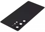 Capac Spate Sticla Samsung Galaxy S25 Ultra 5G AMPlus (No Logo) (Titanium Black) - imagine 5