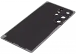 Capac Spate Sticla Samsung Galaxy S25 Ultra 5G AMPlus (No Logo) (Titanium Black) - imagine 6