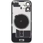 Capac Spate Sticla iPhone 16 Aftermarket (No Logo) (Pink) - imagine 4