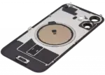 Capac Spate Sticla iPhone 16 Aftermarket (No Logo) (Pink) - imagine 6