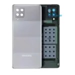 Capac Sticla Spate Cu Lentila Camera Samsung Galaxy A42 5G (A426 / 2020) Service Pack (Prism Dot Gray)