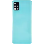 Capac Spate Sticla Samsung Galaxy A51 4G AMPlus (Prism Crush Blue) - imagine 3