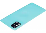 Capac Spate Sticla Samsung Galaxy A51 4G AMPlus (Prism Crush Blue) - imagine 5