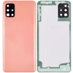 Capac Spate Sticla Samsung Galaxy A51 4G AMPlus (Prism Crush Pink) - imagine 2