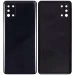 Capac Spate Samsung Galaxy A31 (A315) AMPlus (Prism Crush Black) - imagine 2