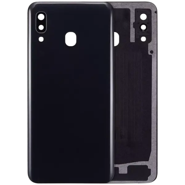 Capac Spate Sticla Samsung Galaxy A30 AMPlus (Black)