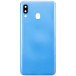 Capac Spate Sticla Samsung Galaxy A30 AMPlus (Blue) - imagine 3