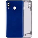 Capac Spate Sticla Samsung Galaxy A20 AMPlus (Blue)