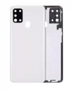 Capac Spate Sticla Samsung Galaxy A21S AMPlus (White)