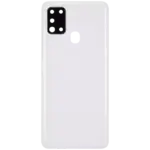 Capac Spate Sticla Samsung Galaxy A21S AMPlus (White) - imagine 3