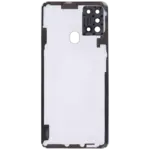 Capac Spate Sticla Samsung Galaxy A21S AMPlus (White) - imagine 4