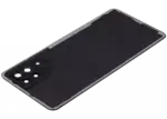 Capac Spate Sticla Samsung Galaxy A22 4G (A225) AMPlus (Black) - imagine 6