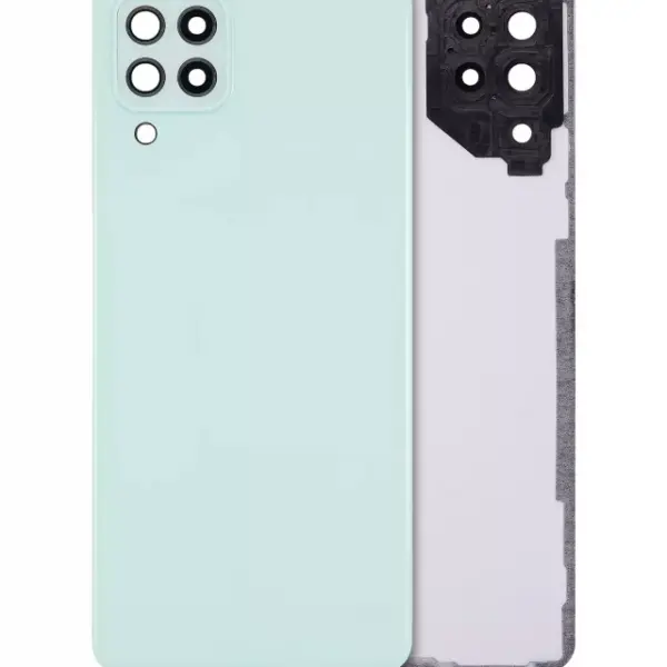 Capac Sticla Spate Cu Lentila Camera Samsung Galaxy A22 4G (A225 / 2021) AMPlus (Mint)