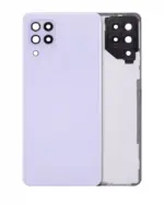 Capac Sticla Spate Cu Lentila Camera Samsung Galaxy A22 4G (A225 / 2021) AMPlus (Violet)
