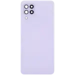 Capac Sticla Spate Cu Lentila Camera Samsung Galaxy A22 4G (A225 / 2021) AMPlus (Violet) - imagine 3