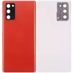 Capac Spate Sticla Samsung Galaxy Note 20 AMPlus (No Logo) (Mystic Red) - imagine 2