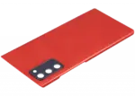 Capac Spate Sticla Samsung Galaxy Note 20 AMPlus (No Logo) (Mystic Red) - imagine 5