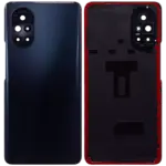 Capac Spate Sticla Huawei Nova 8 (Black) - imagine 2