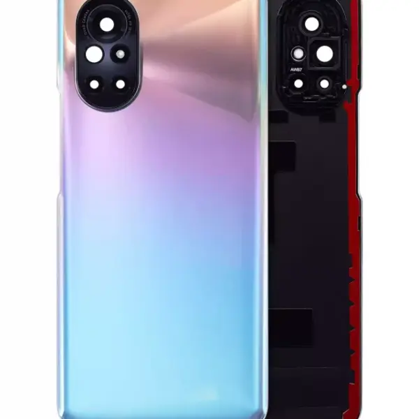 Capac Spate Sticla Huawei Nova 8 (Silver)