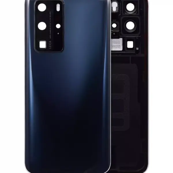 Capac Spate Sticla Huawei P40 Pro (Black)