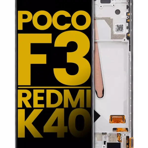 Display telefon Xiaomi Poco F3 / Redmi K40 Refurbished (White)