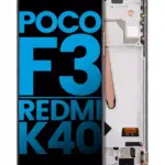 Display telefon Xiaomi Poco F3 / Redmi K40 AM (White)
