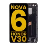 Display Huawei Nova 6 5G / Honor V30 (Refurbished) (Black)