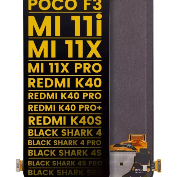 Display telefon Xiaomi Poco F3 / Poco F4 / MI 11i / MI 11X / MI 11X Pro / Redmi K40 / K40 Pro / K40 Pro+ / K40S / Black Shark 4 / Black Shark 4 Pro / Black Shark 4S / Black Shark 4S Pro / Black Shark 5RS Refurbished