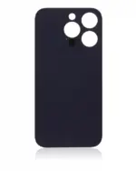 Capac Spate Sticla iPhone 14 Pro (No Logo) (Dep Purple) - imagine 3