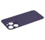 Capac Spate Sticla iPhone 14 Pro (No Logo) (Dep Purple) - imagine 4