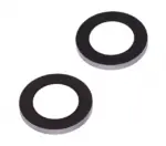 Sticla Camera Spate Cu Adeziv iPhone 14 / 14 Plus / 15 / 15 Plus (2 Piece Set) Premium (Real Sapphire) - imagine 3
