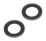 Sticla Camera Spate Cu Adeziv iPhone 14 / 14 Plus / 15 / 15 Plus (2 Piece Set) Premium (Real Sapphire) - imagine 4