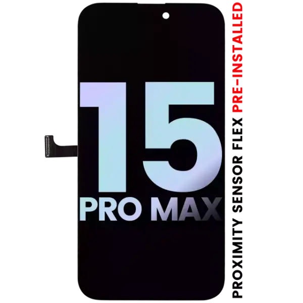 Display iPhone 15 Pro Max OLED cu Senzor Proximitate Service Pack
