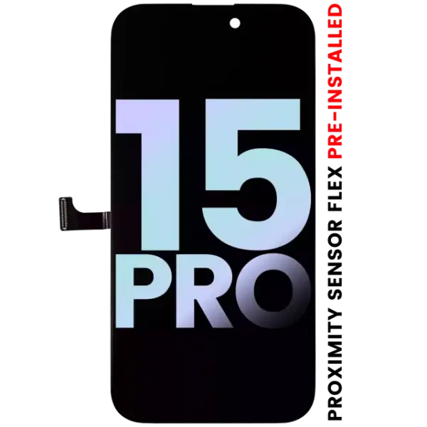 Display cu Senzor Proximitate iPhone 15 Pro Service Pack