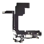 Cablu Flex Port Incarcare iPhone 15 Pro Premium (Black Titanium)