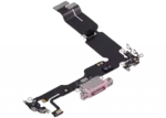 Cablu Flex Port Incarcare Cu Placa iPhone 15 Plus Premium (Pink) - imagine 4