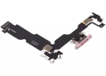 Cablu Flex Port Incarcare Cu Placa iPhone 15 Plus Premium (Pink) - imagine 5