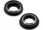 Lentila Camera Spate Cu Suport Si Rama iPhone 15 / 15 Plus (2 Piece Set) Premium (Black) - imagine 4