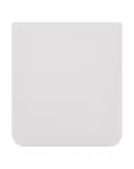 Capac Spate Sticla Samsung Galaxy Z Flip 5 5G (Cream) - imagine 5