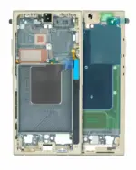Carcasa Mijloc Samsung Galaxy S24 Ultra 5G Service Pack Original (Titanium Yellow) - imagine 2