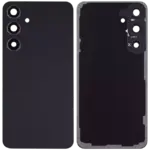 Capac Spate Sticla Samsung Galaxy S24 Plus 5G AMPlus (No Logo) (Onyx Black) - imagine 2