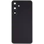 Capac Spate Sticla Samsung Galaxy S24 Plus 5G AMPlus (No Logo) (Onyx Black) - imagine 3