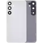 Capac Spate Sticla Samsung Galaxy S24 Plus 5G AMPlus (No Logo) (Marble Gray)